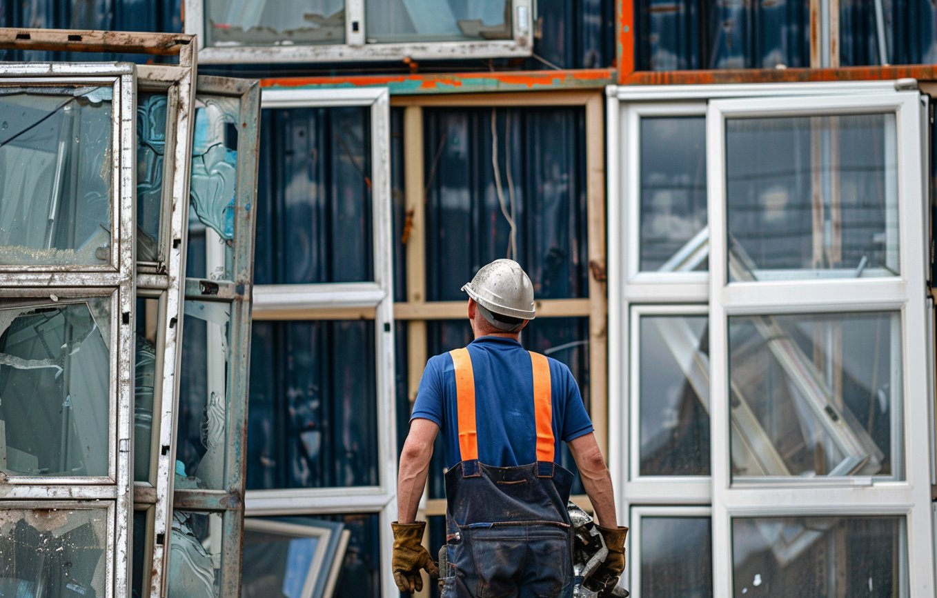 Disposing of old windows can increase costs
