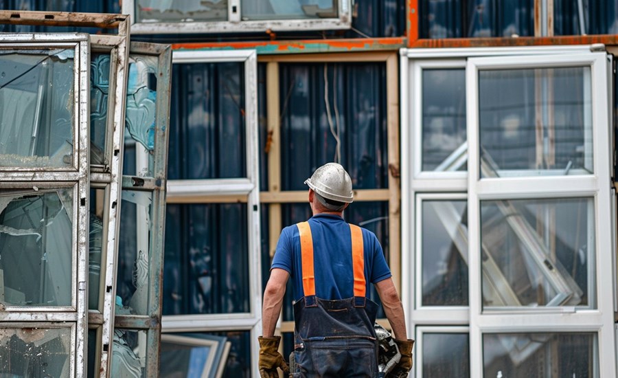 Disposing of old windows can increase costs
